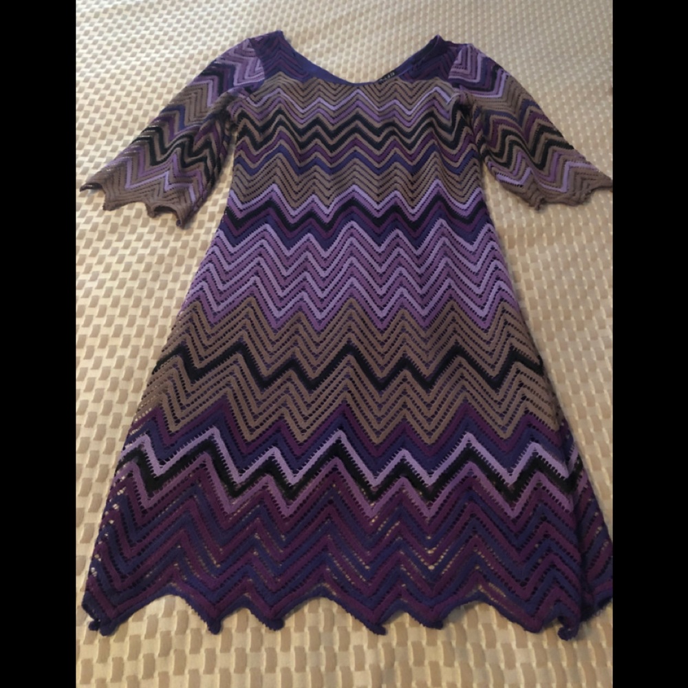 Missoni inspired shift dress
